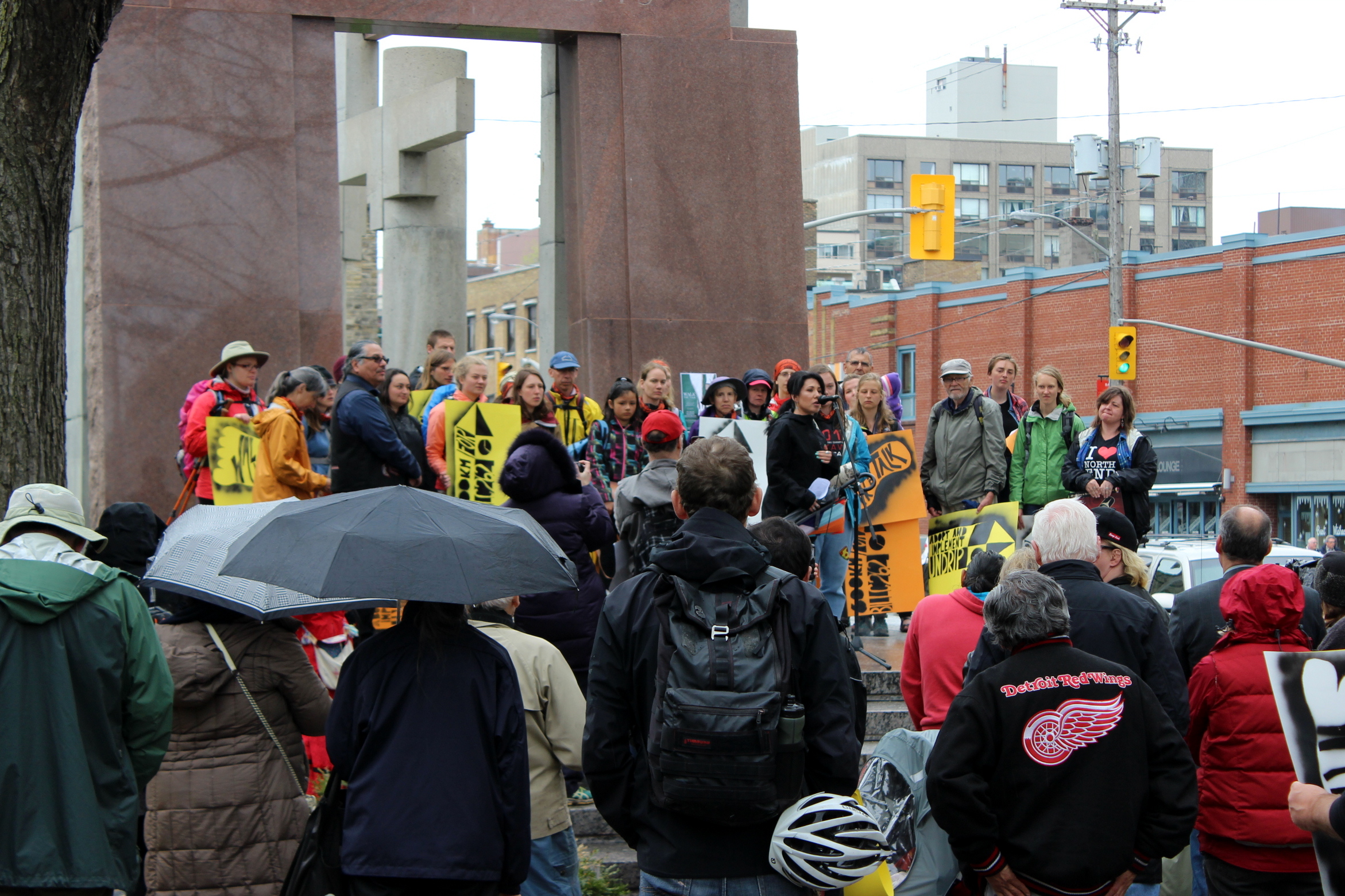 Ottawa rally in support of UN Declaration on the Rights of Indigenous Peoples