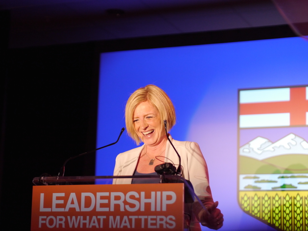 Alberta Premier Rachel Notley on May 5, 2015. Image: David Climenhaga