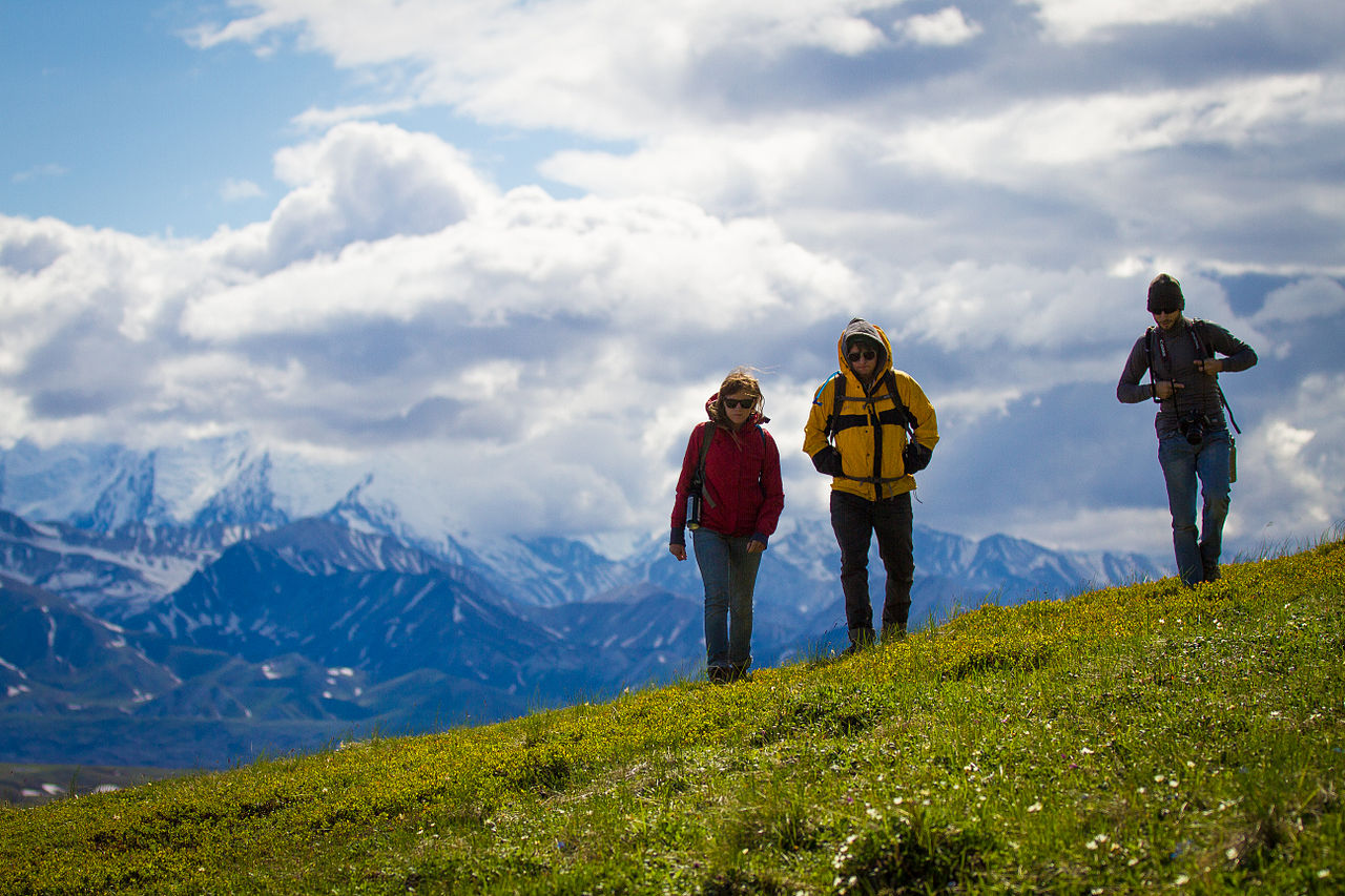 Skyline Hikers. Image: Wikimedia Commons/Alex Vanderstuyf