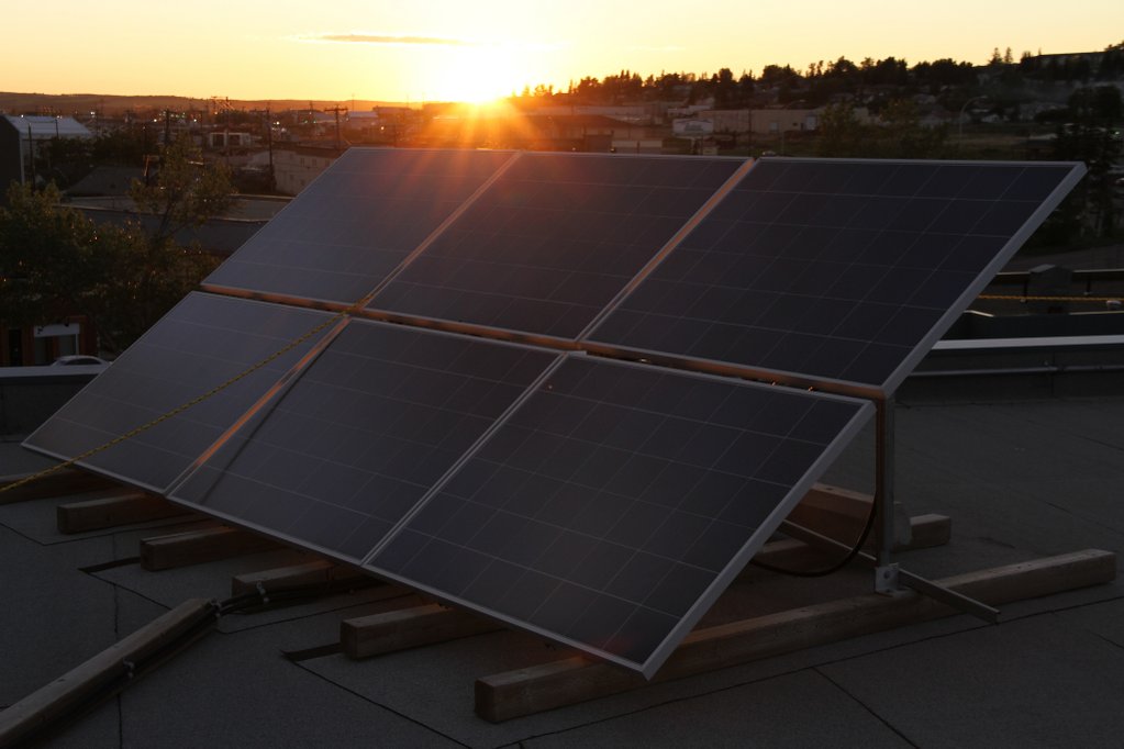 Solar panels in B.C.