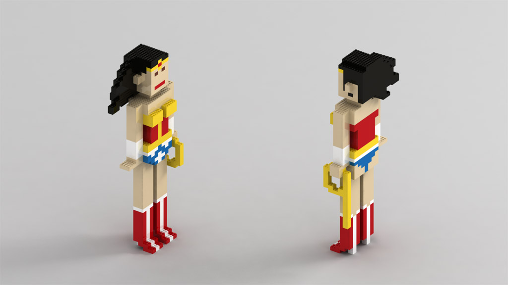 Lego Wonder Women. Image: Flickr/minddesk​