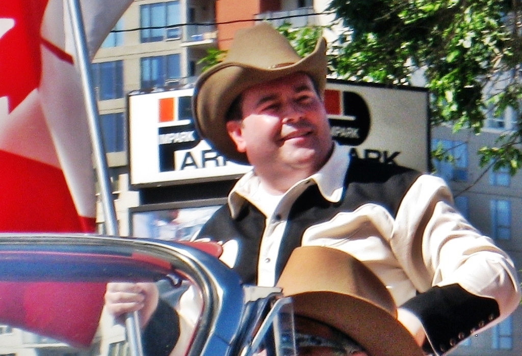 Jason Kenney in 2010 at the Calgary Stampede Parade.