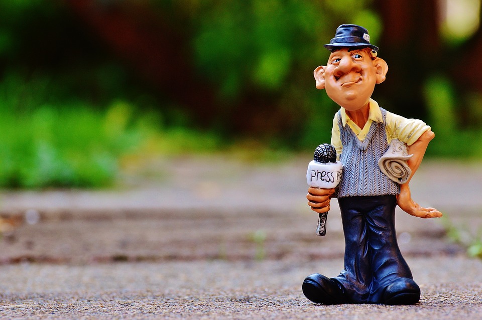 Journalist. Image: Pixabay