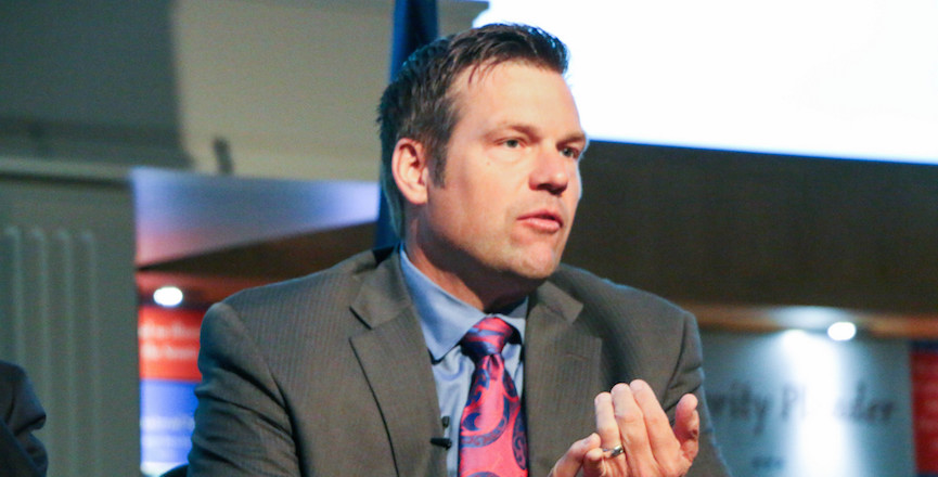 Kris Kobach. Image: Flickr/AndrewRosenthal