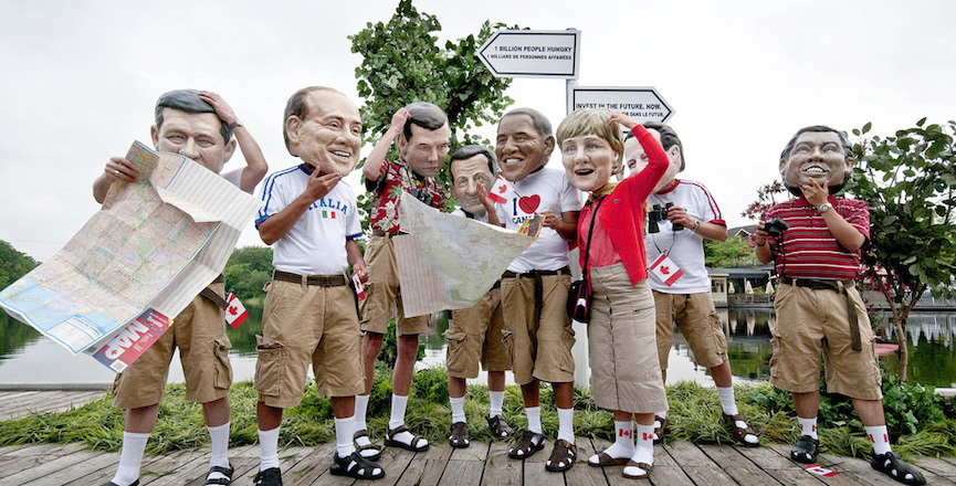 G8: Lost tourists or powerful leaders?