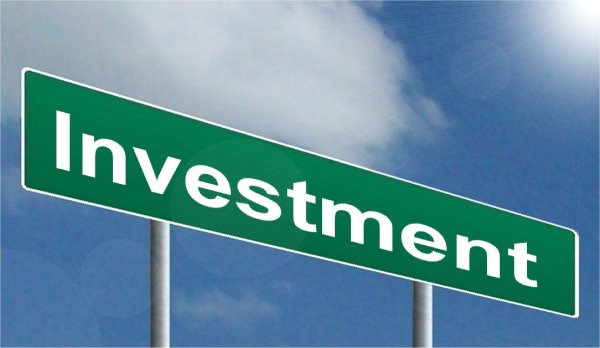 Investment sign, image from