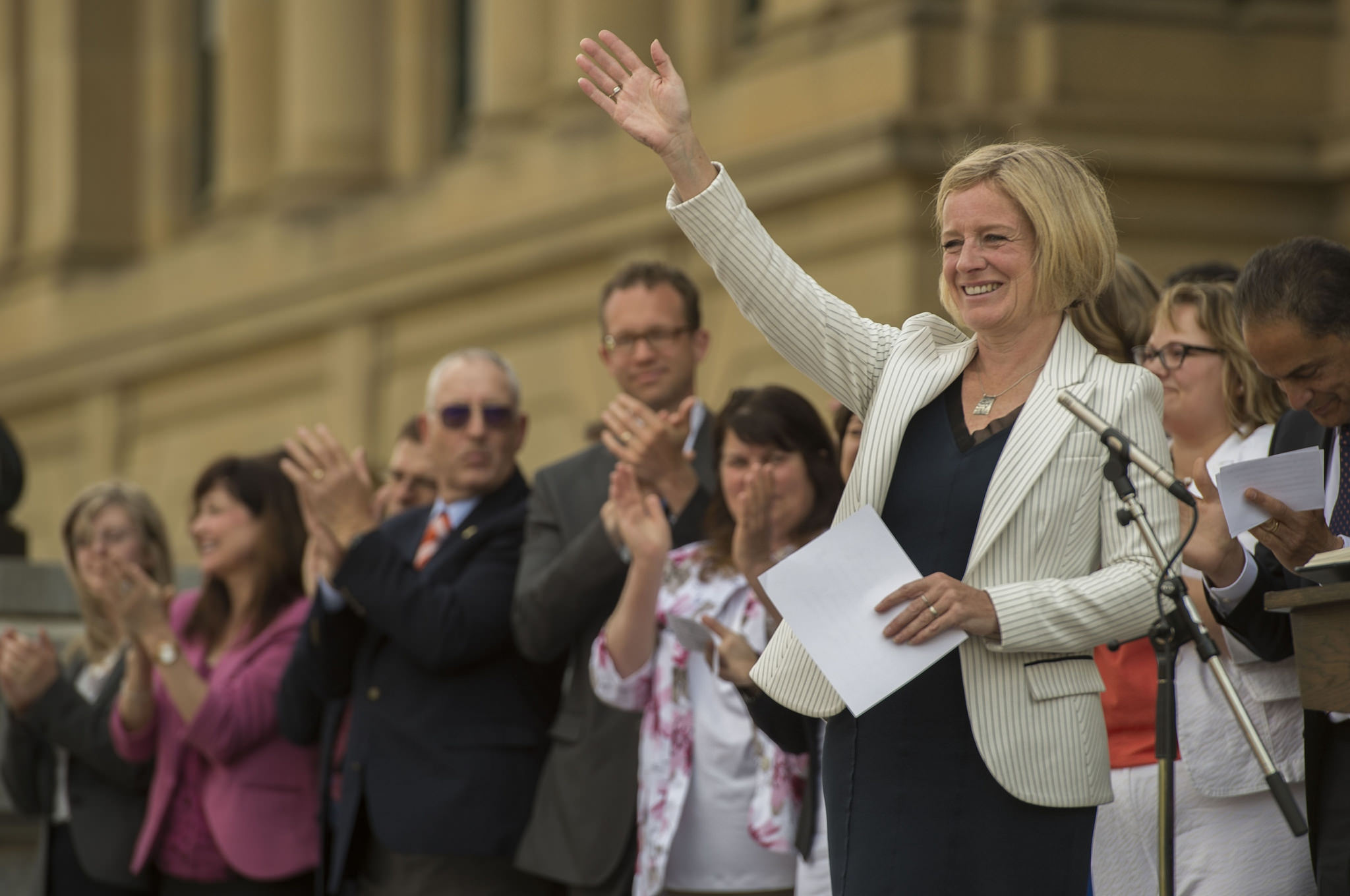 Rachel Notley in 2015