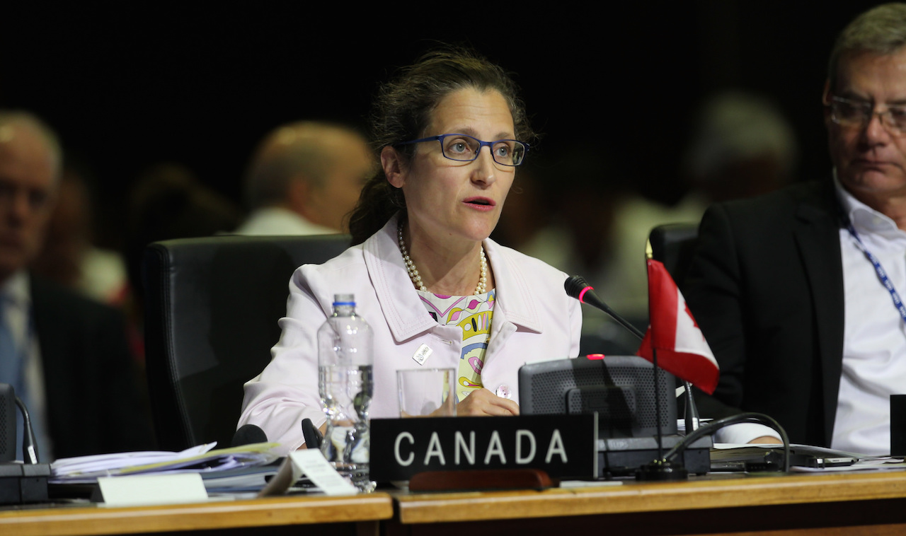 Chrystia Freeland. Photo: OEA - OAS/flickr