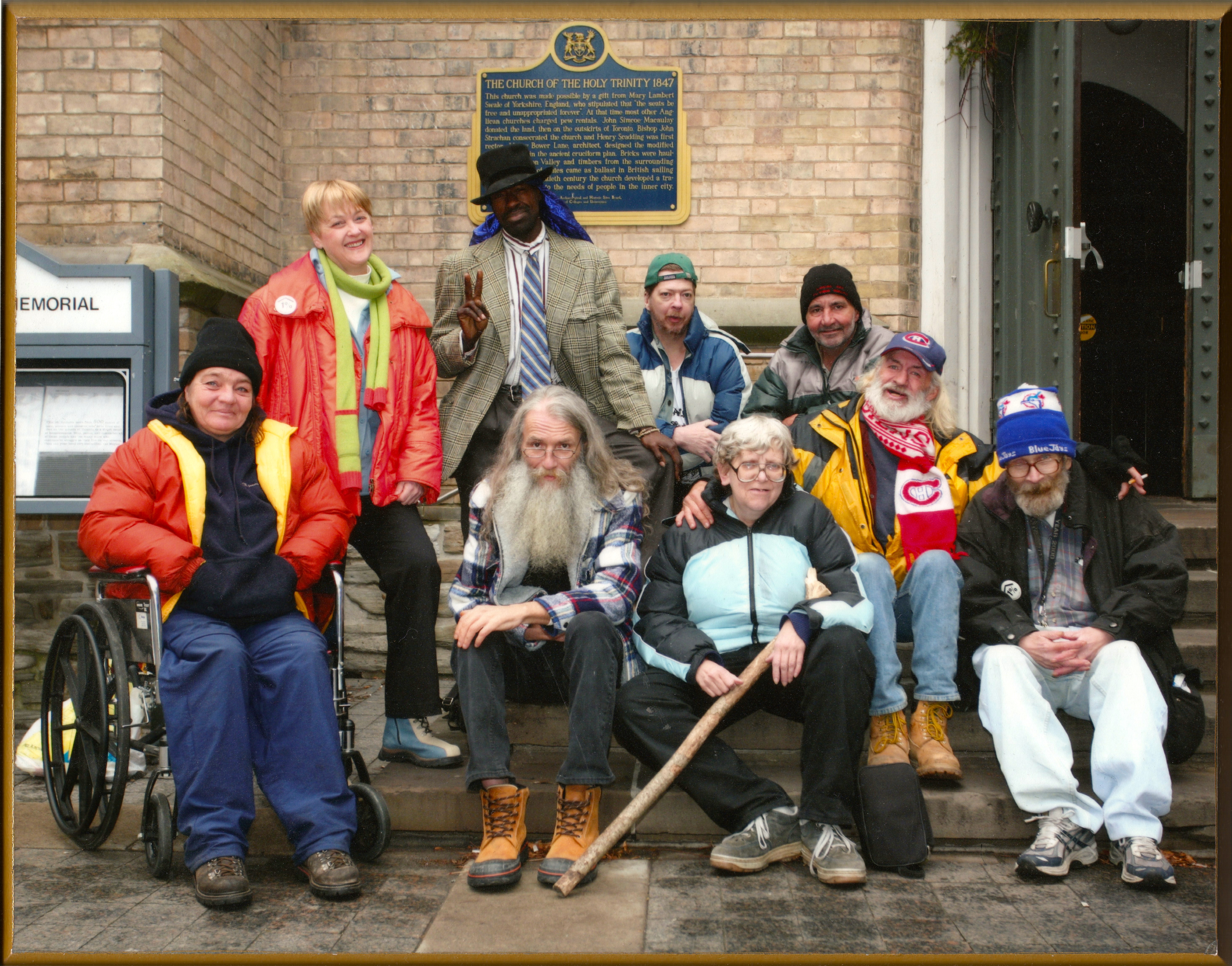 Homeless activists. Photo: Vince Pietropaolo/Dying for a Home