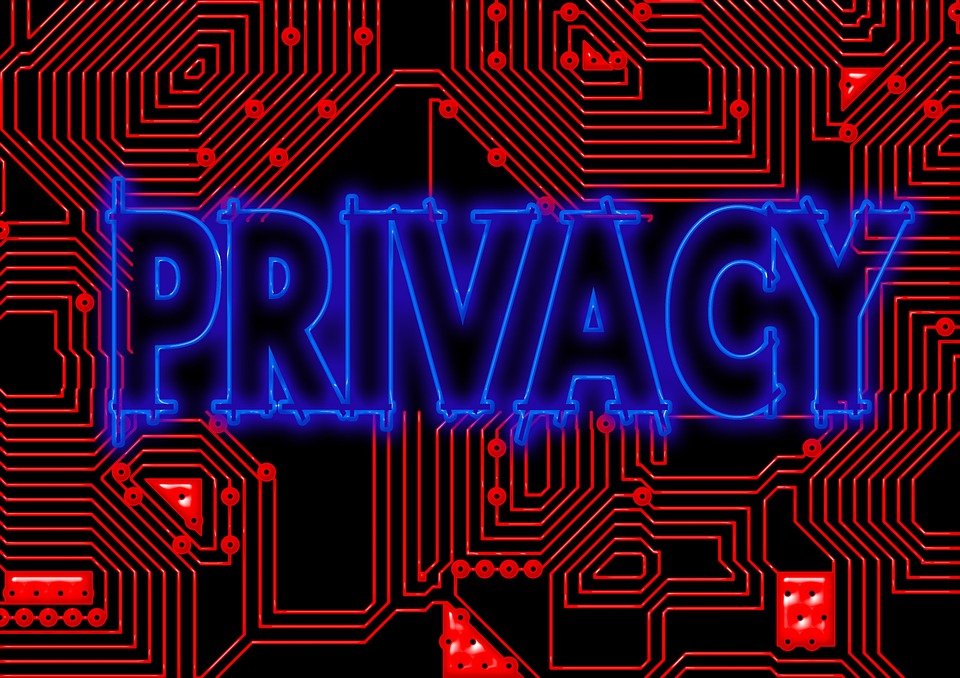 Image from Pixabay labeled for reuse, Privacy