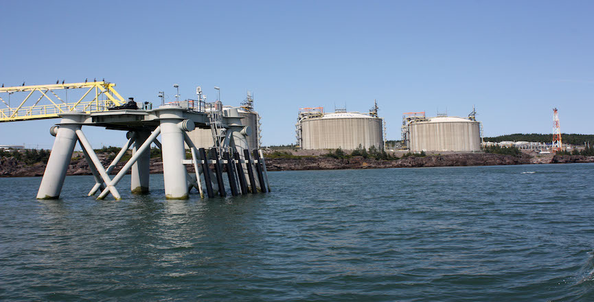 The Canaport LNG jetty in Saint John. Image: Environmental Defence Canada/flickr