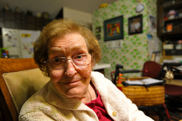 Image from flickr, credit Nate Grigg title: Salt Lake Grandma