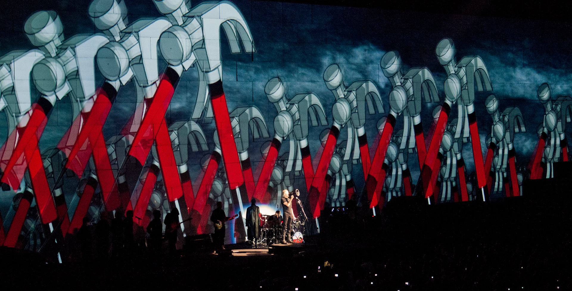 Roger Waters The Wall tour, September 16, 2010 at Air Canada Centre in Toronto. Photo: Sam Javanrouh/Flickr