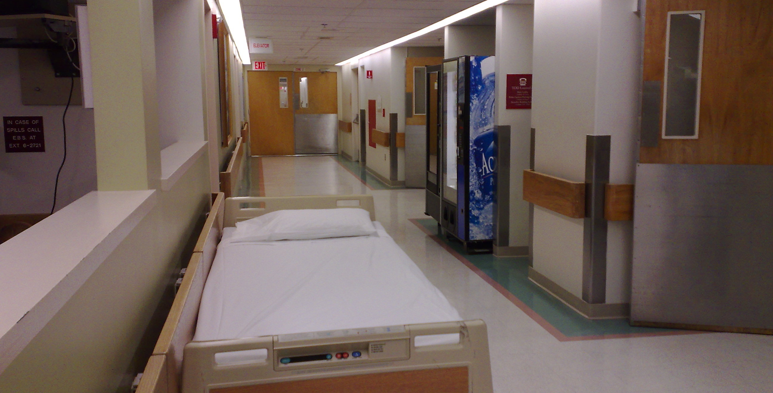 Hospital bed. Photo: Steve Garfield​/Flickr