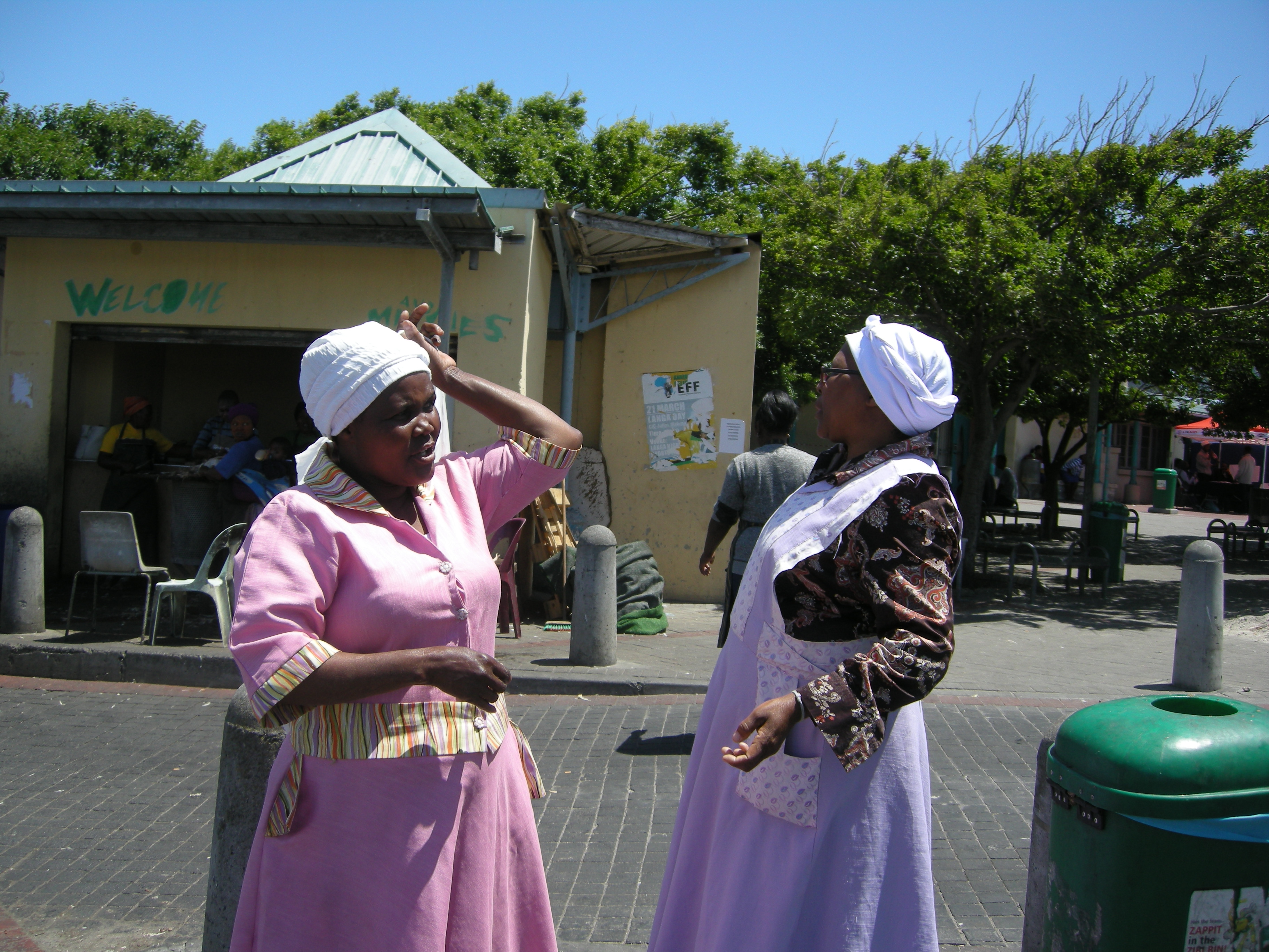 In Langa township, near Cape Town, 1