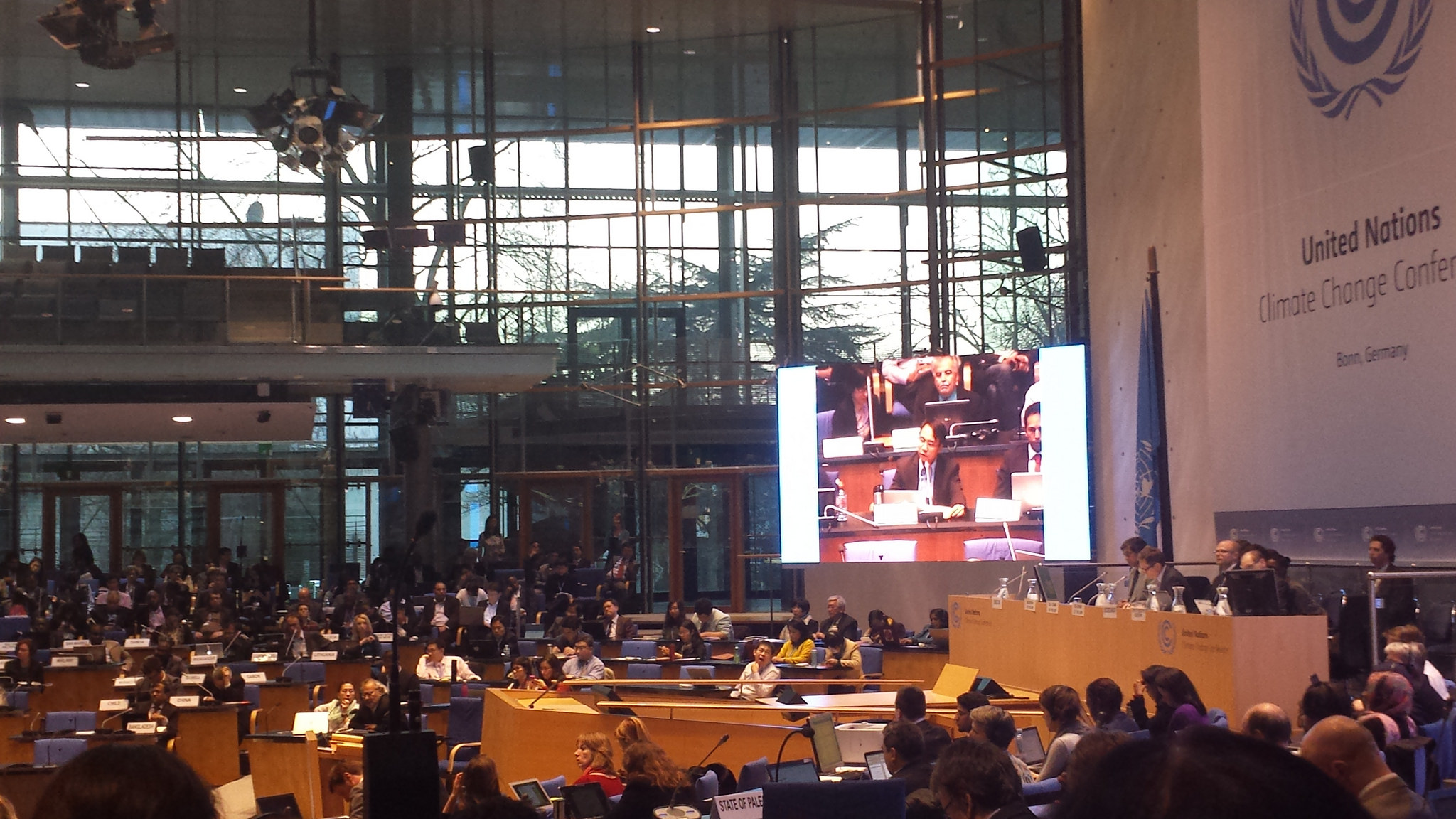 The 2014 Climate Change meeting in Bonn, Germany. Photo: Shubert Ciencia for UNFCCC