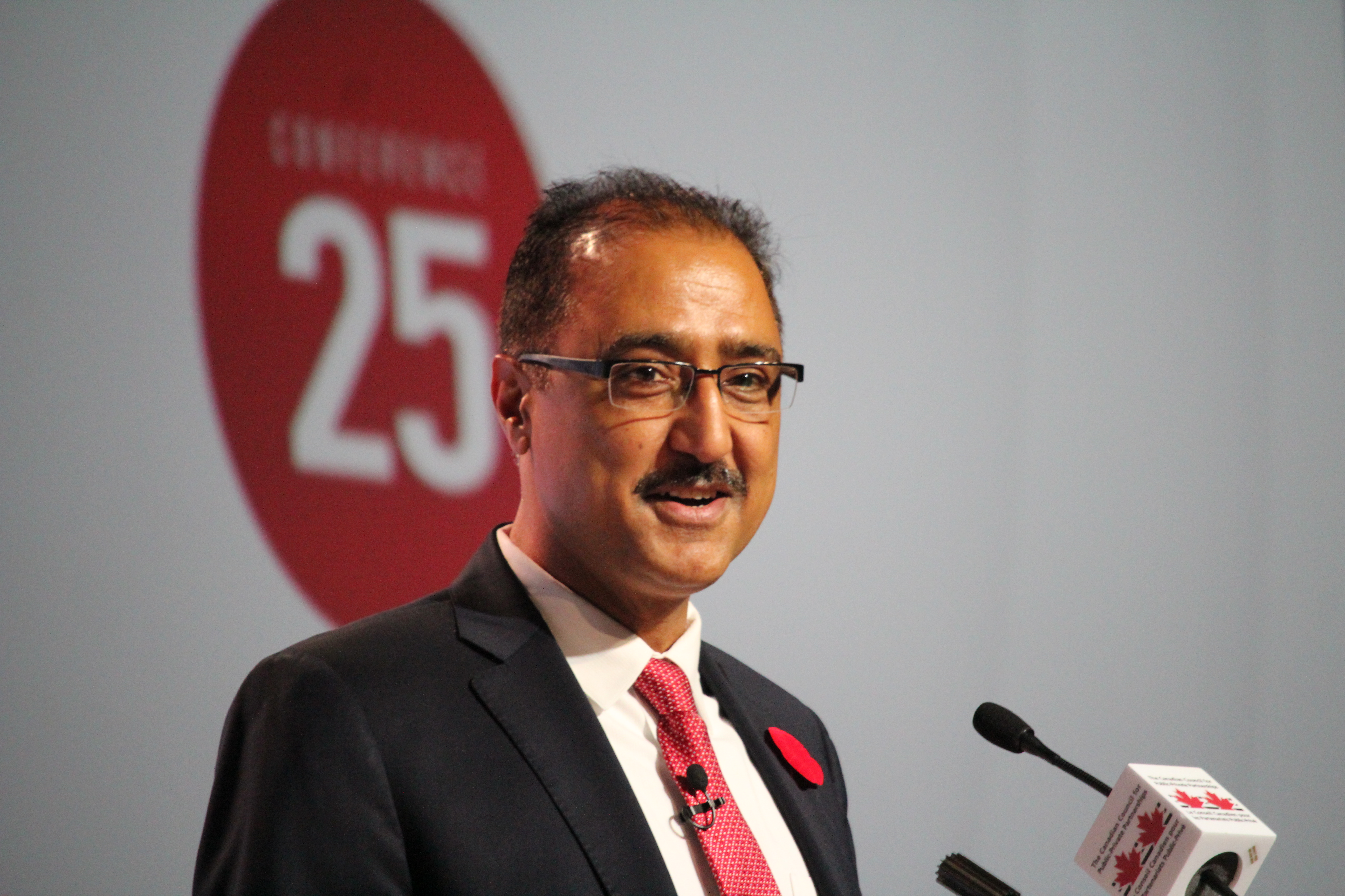 Canadian minister of infrastructure and communities, Amarjeet Sohi. Photo: Rosemary Frei