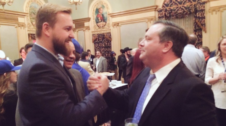 Derek Fildebrandt & Jason Kenney (from Kenney's social media)