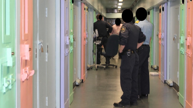 Shot of a cell block "range" at Millhaven Prison. Photo: The Government of Canada — The Correctional Investigator of Canada