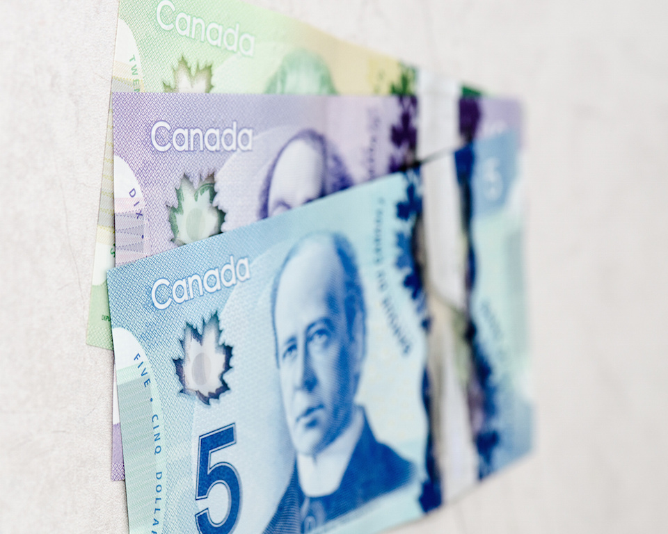 Canadian money. Photo: KMR Photography/flickr