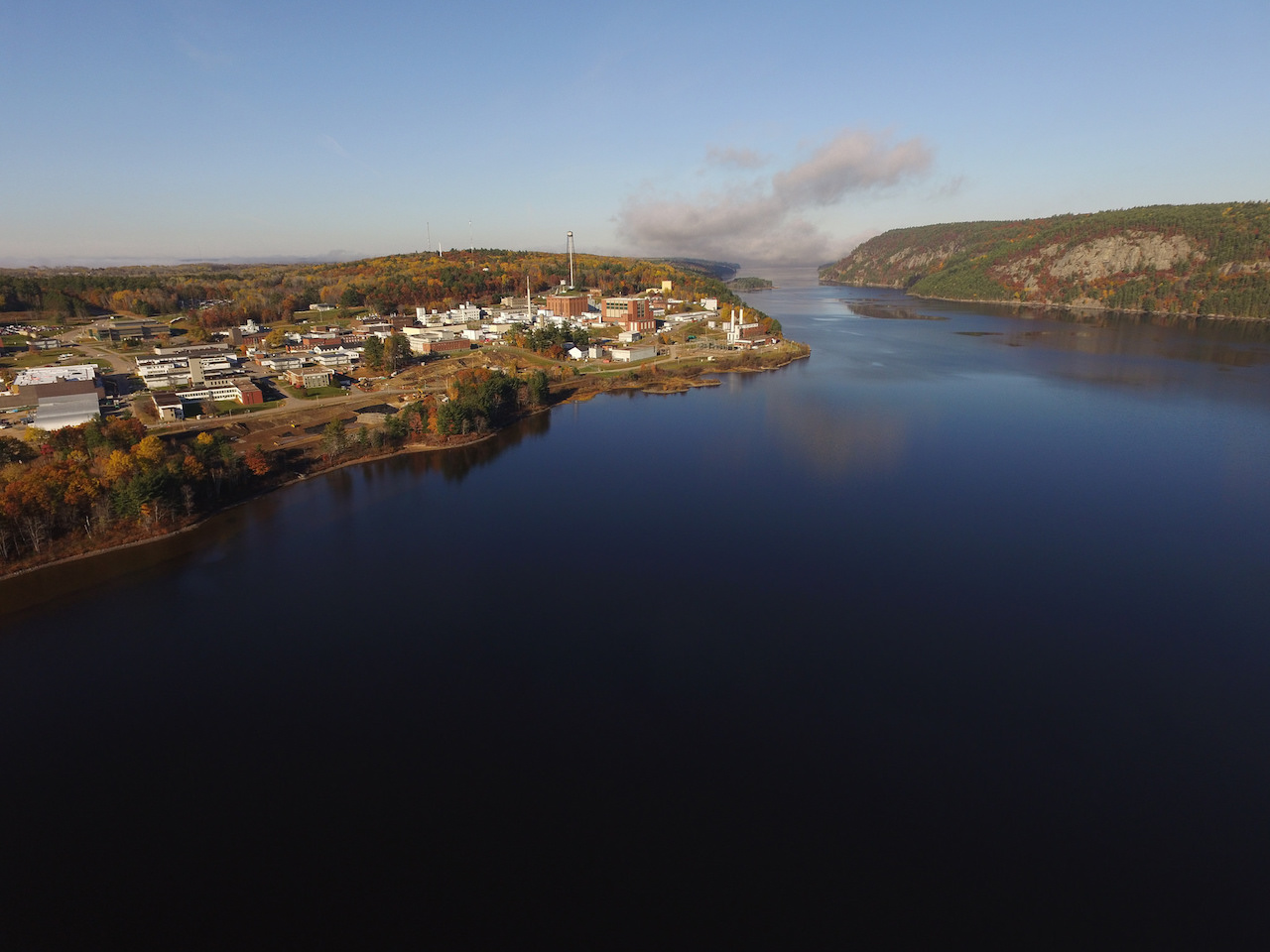 Aerial view of Chalk River nuclear plant. Photo: Canadian Nuclear Laboratories/flickr