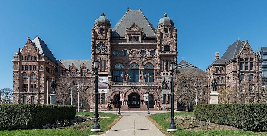 Ontario Legislative Building. Image: DXR/Wikimedia Commons