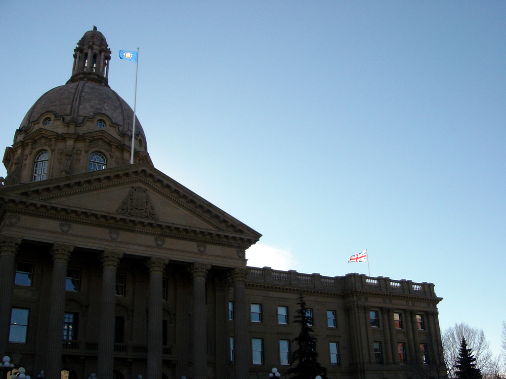 Alberta legislature building. Photo: Hiroki Nakamura/Flickr
