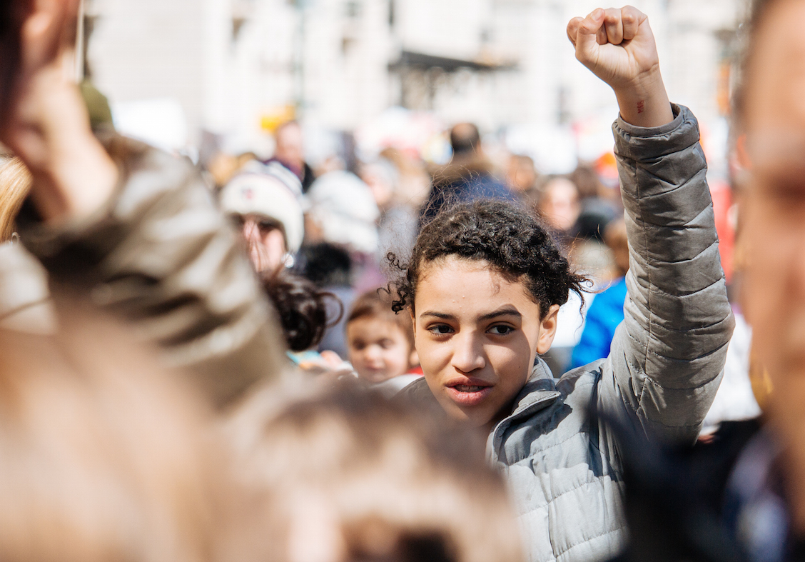 March For Our Lives rally in NYC. Photo: mathiaswasik/Flickr