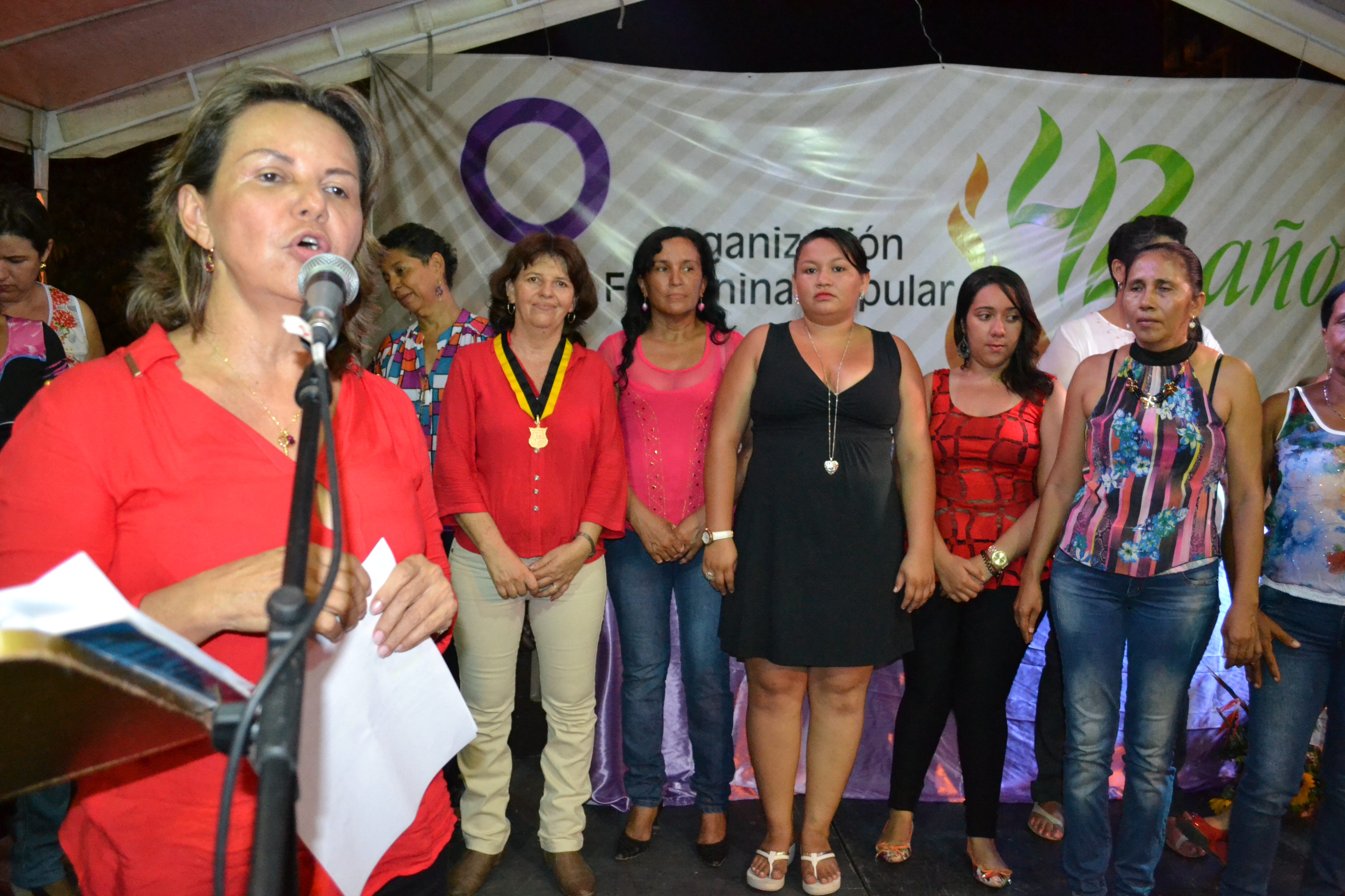 Yolanda Becerra Vega of the Organización Femenina Popular (OFP) in Colombia, KAIROS Women of Courage partner.