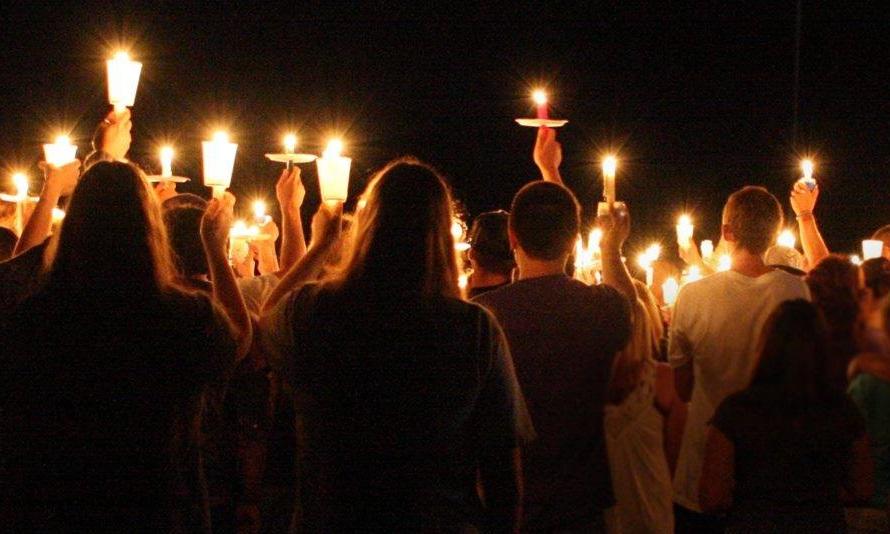 Candlelight vigil image from Wikimedia https://commons.wikimedia.org/wiki/File:The_Laramie_Project_-_Vigil_-_2008_performance.jpg