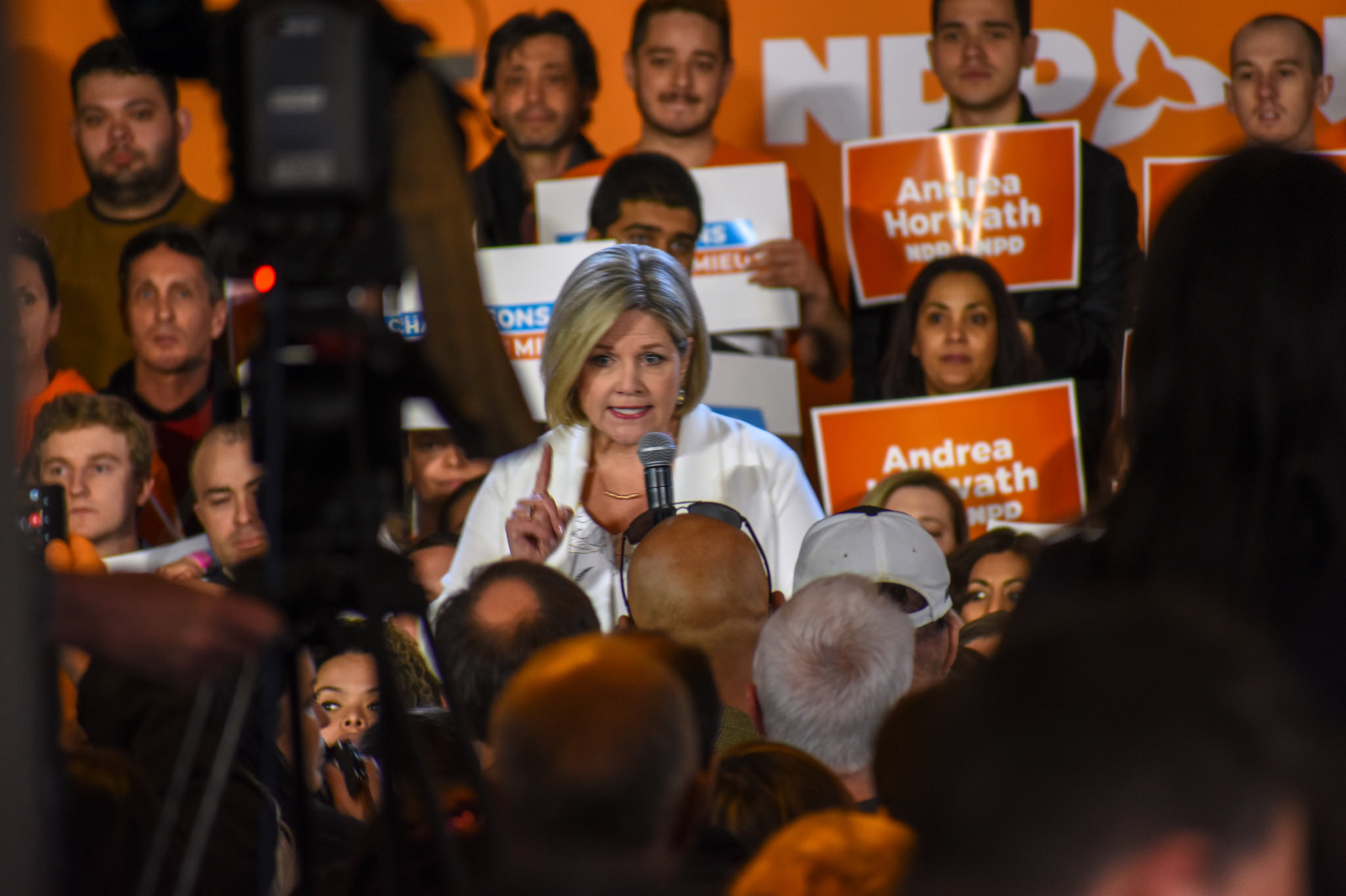 Andrea-Horwath-Nomination-Meeting-Ontario-NDP-Campaign-Kickoff-2018. Photo: Joey Coleman/Flickr