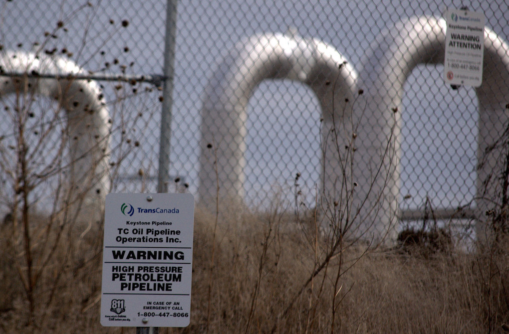 Keystone pipeline. Photo: shannonpatrick17/Flickr