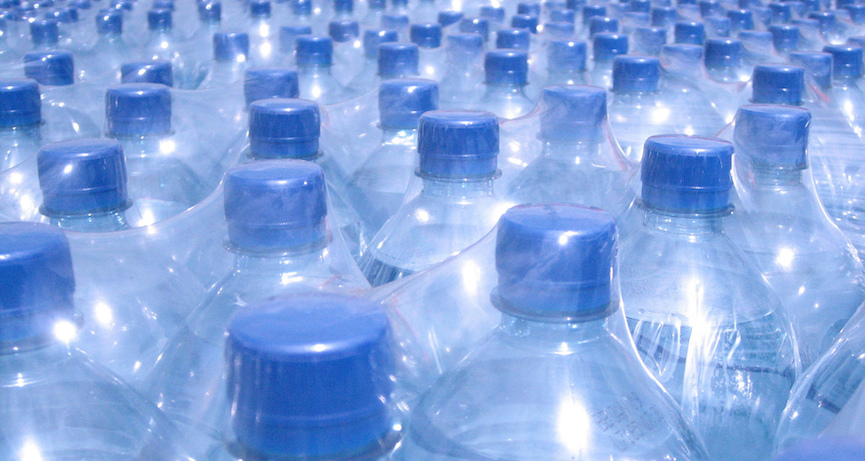 Bottled water. Image: Flickr