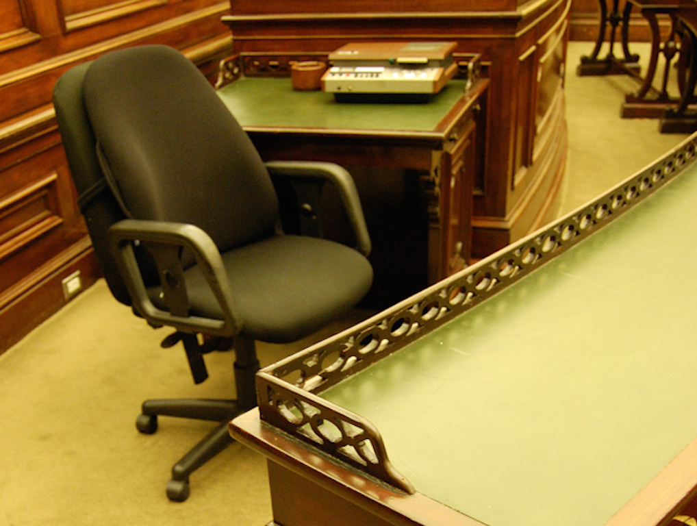 Osgoode Hall courtroom. Photo: jennyrotten/Flickr