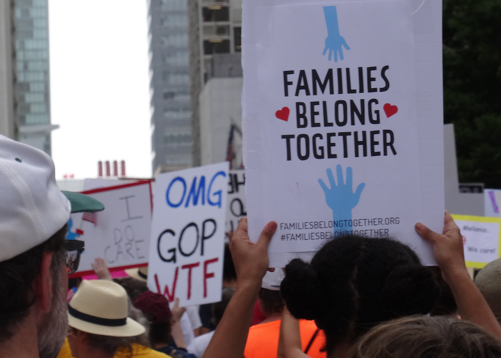 Families Belong Together Day of Action. Photo: Jill_Ion/Flickr