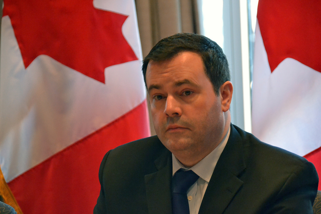 Jason Kenney at a press conference in 2012. Photo: Rob Salerno/Daily Xtra/Flickr