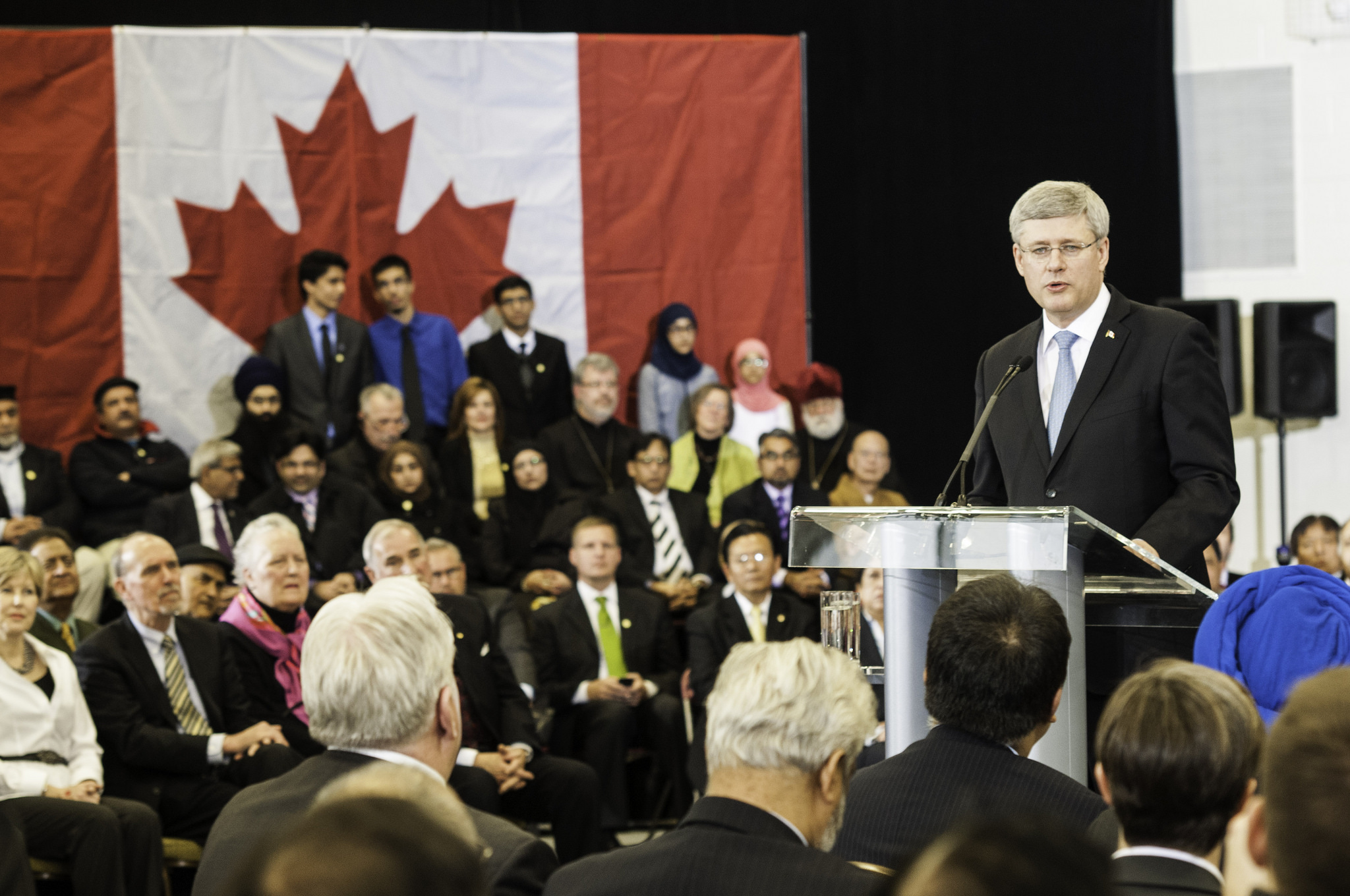 Former Prime Minister Stephen Harper in 2013