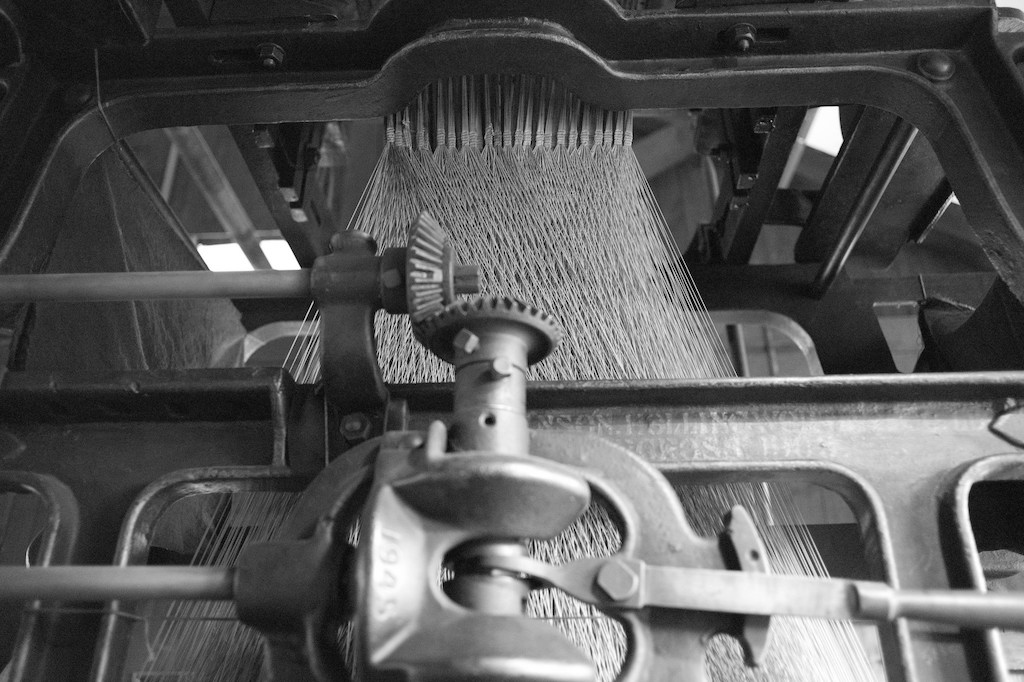 Jacquard loom. Photo: Charlie Allom/Flickr