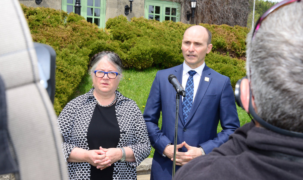 Diane Lebouthillier, Minister of National Revenue and Jean-Yves Duclos, Minister of Families, Children and Social Development. Photo: #G7Charlevoix/Flickr