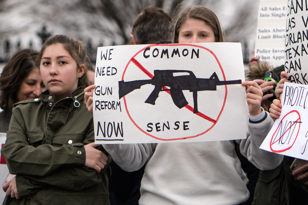 Demonstration by Teens For Gun Reform. Photo: Lorie Shaull/Flickr