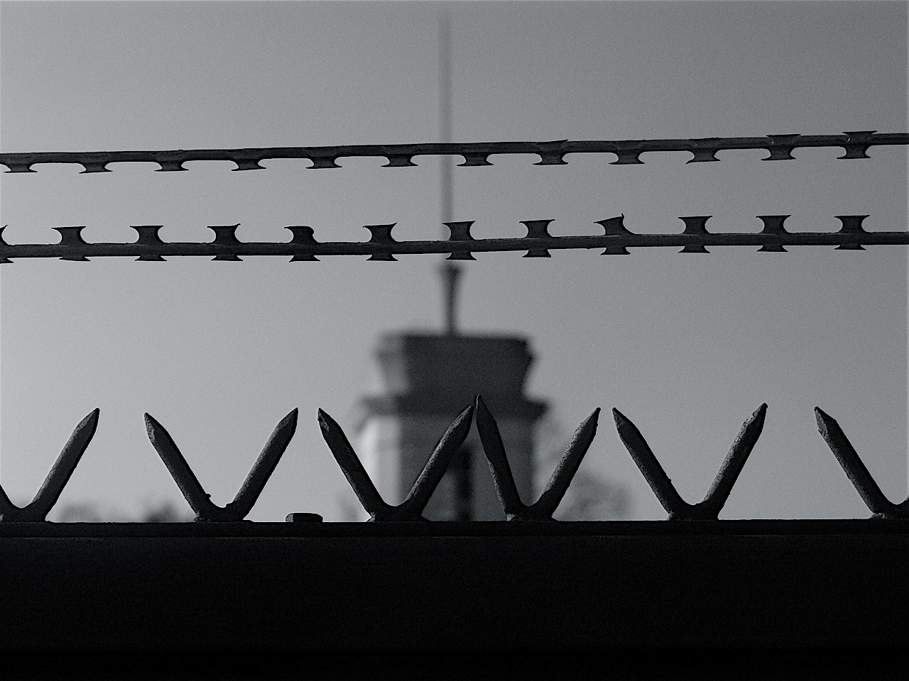 Prison wall with barbed wire. Photo: Matthias Müller/Flickr