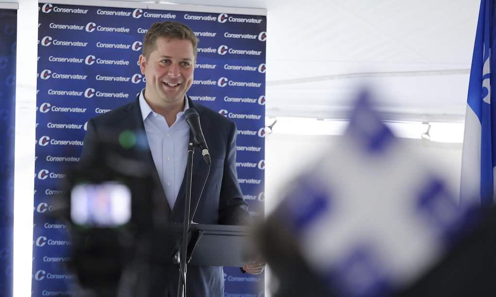 Andrew Scheer in Quebec. Photo: Andrew Scheer/Flickr