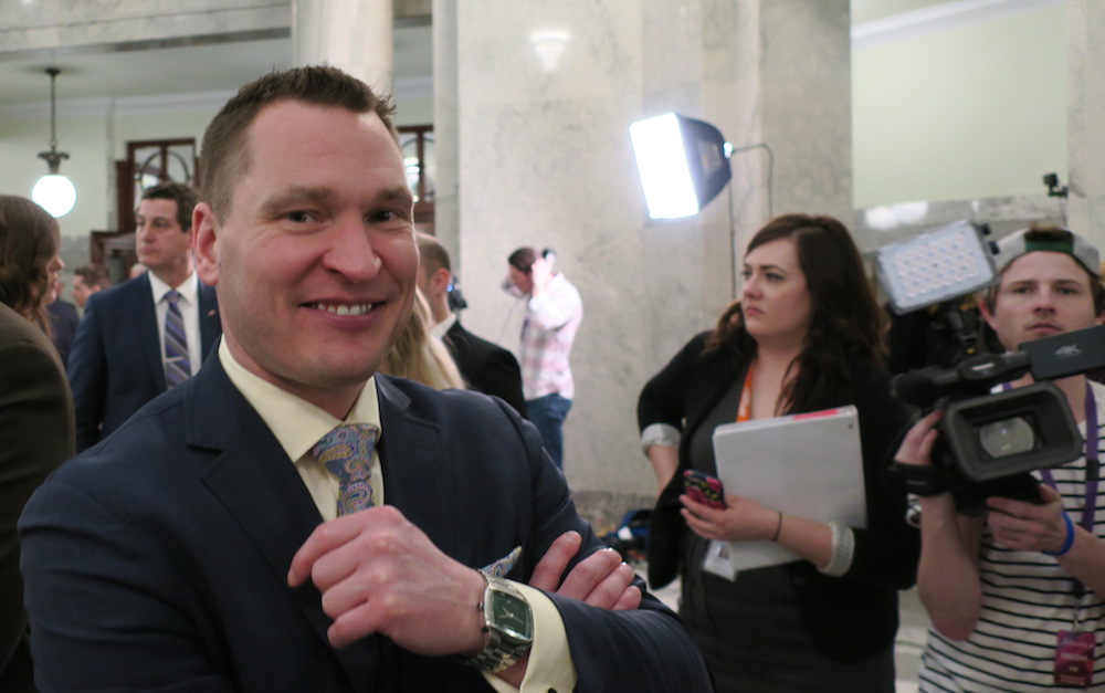 Alberta Economic Development and Trade Minister Deron Bilous (Photo: David J. Climenhaga).