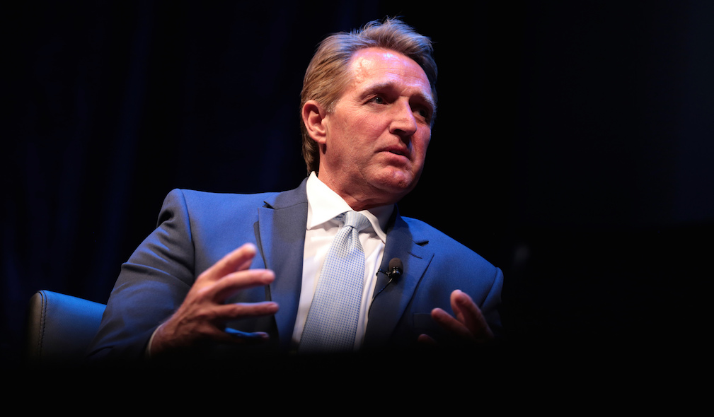 U.S. Senator Jeff Flake speaking at Arizona State University. Photo: Gage Skidmore/Flickr