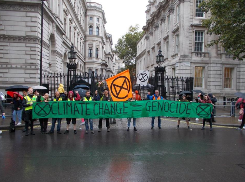 Extinction Rebellion Facebook photo.