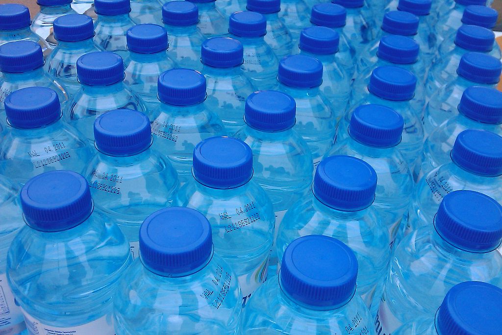 Plastic water bottles. Photo: Ricardo Bernardo/zone41.net/Flickr