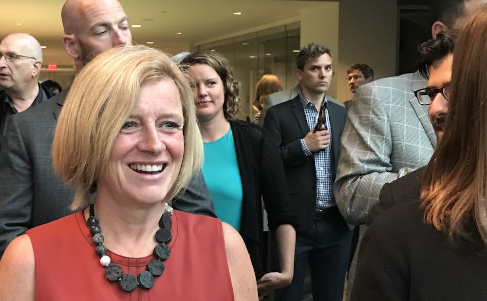 Alberta Premier Rachel Notley (Photo: David J. Climenhaga).