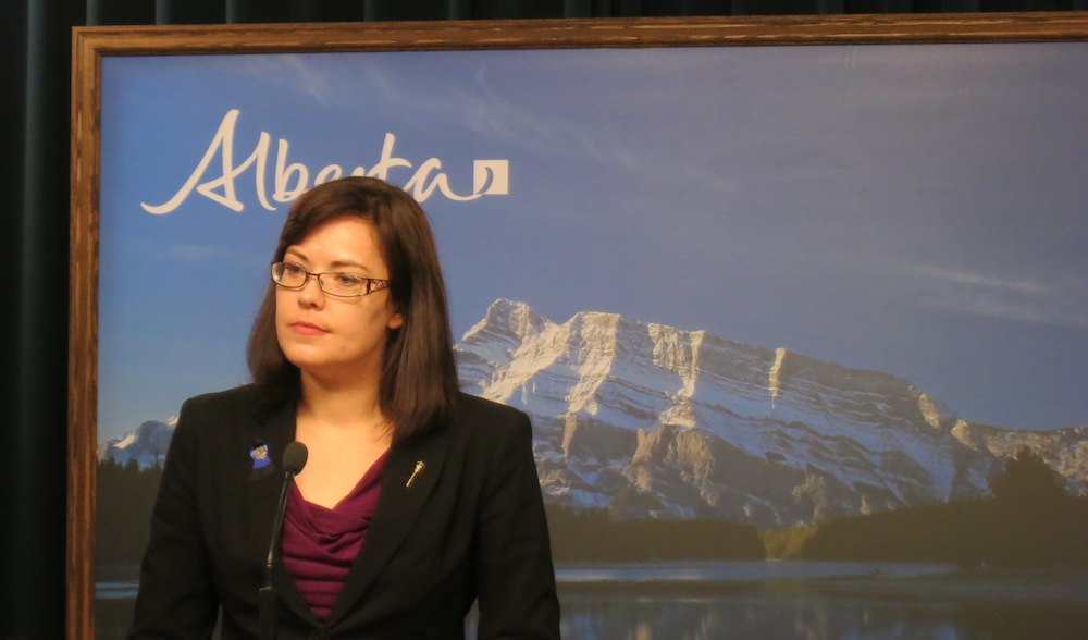 Alberta Justice Minister Kathleen Ganley (Photo: David J. Climenhaga).