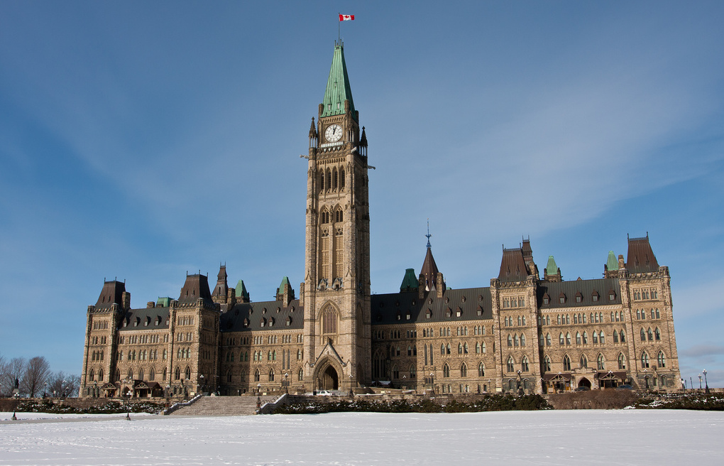 Centre Block, Parliament Hill. Photo: Thomas Dimson/Flickr