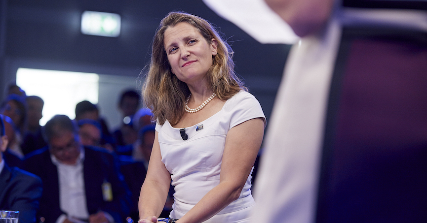 Chrystia_Freeland_-_NATO_Engages_-_The_Brussels_Summit_Dialogue_-_2018_(MIC0049)